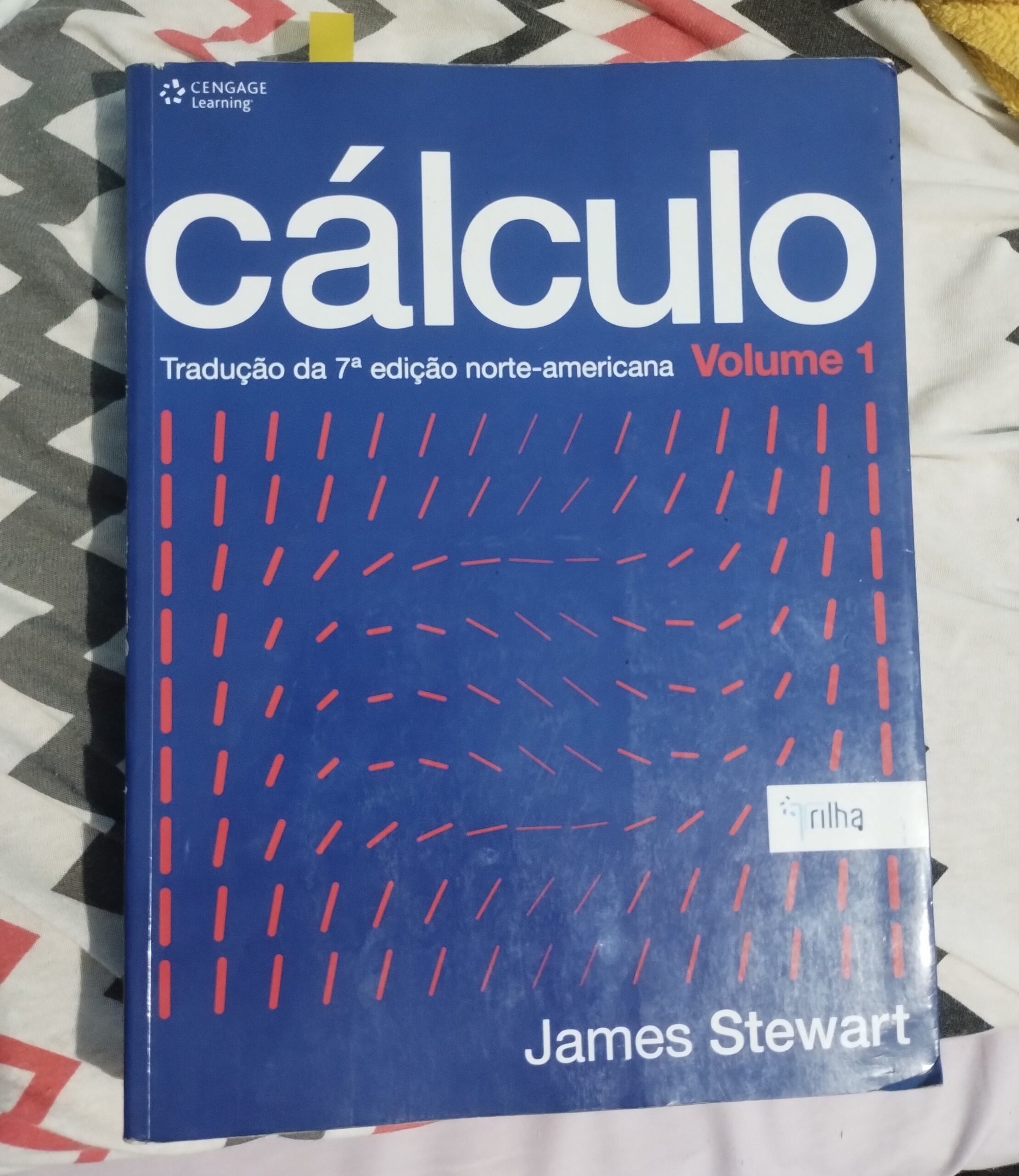 Capa do Stewart, livro sobre cálculo diferencial e integral.