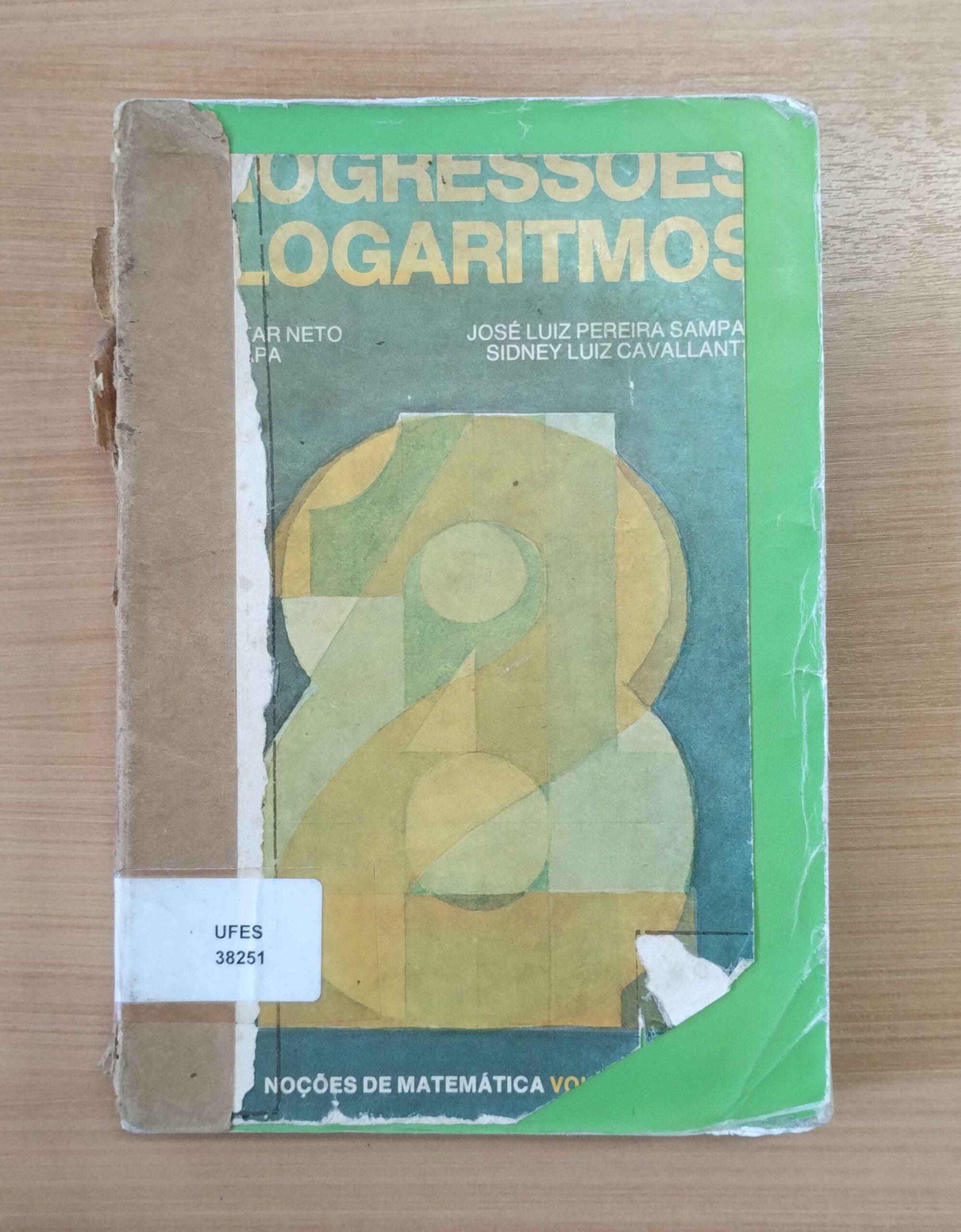 foto do livro noções de matemática volume 2
