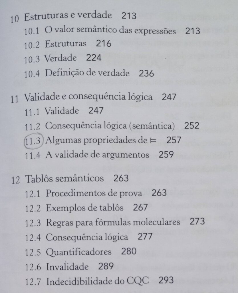 Sumário dos capítulos 10 a 12 do Mortari.