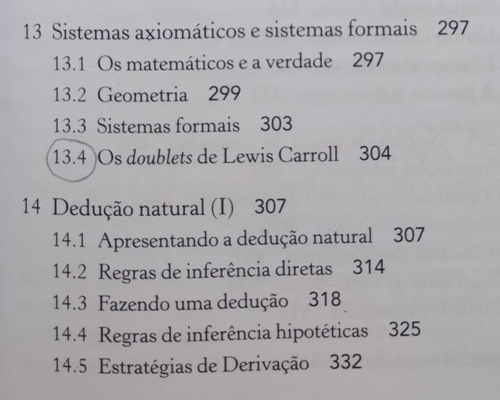 Sumário dos capítulos 13 a 14 do Mortari.